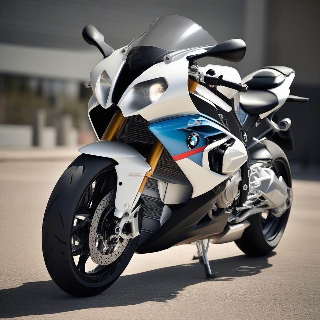 Thiết kế ấn tượng của BMW S1000RR 2012