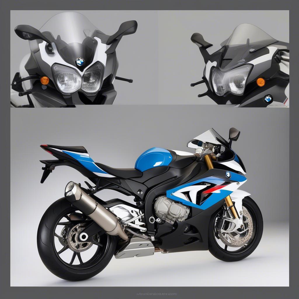 So sánh thiết kế BMW S1000RR 2014 và 2015