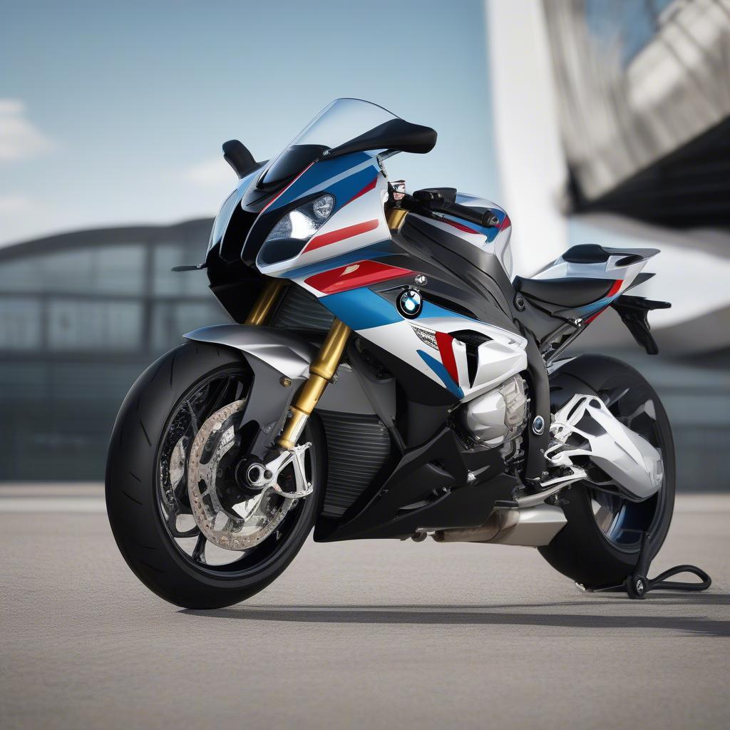 Thiết kế ngoại thất BMW S1000RR 2018 đầy ấn tượng