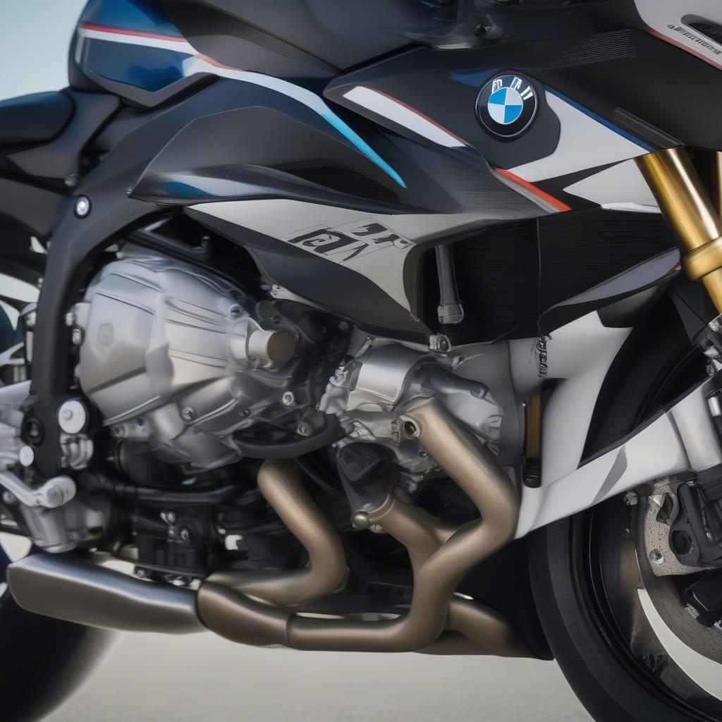 BMW S1000RR 2019 Engine Close-up