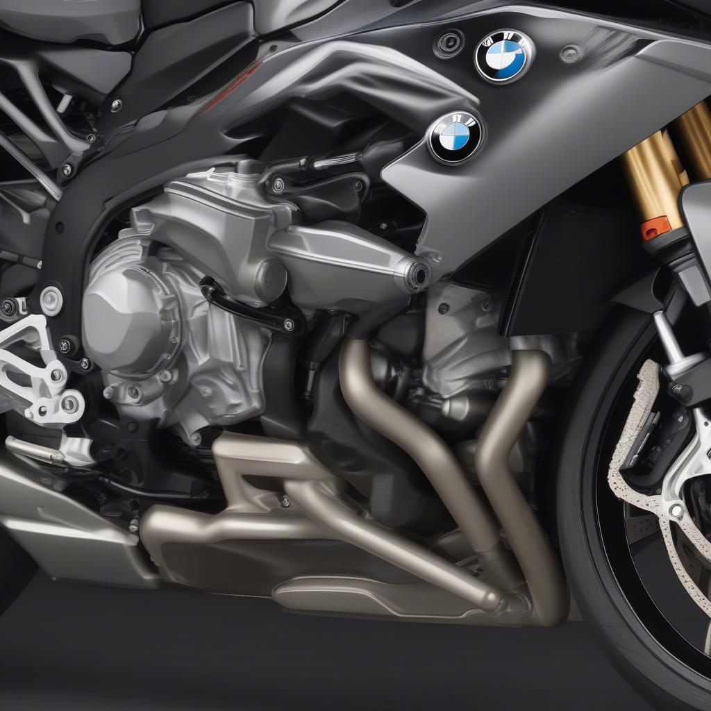 Động cơ mạnh mẽ của BMW S1000RR 2019