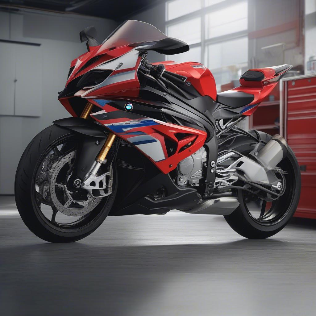 BMW S1000RR 2020 màu đỏ