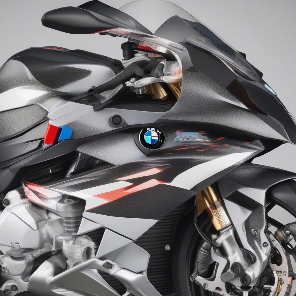 Công nghệ tiên tiến trên BMW S1000RR Alpha Racing