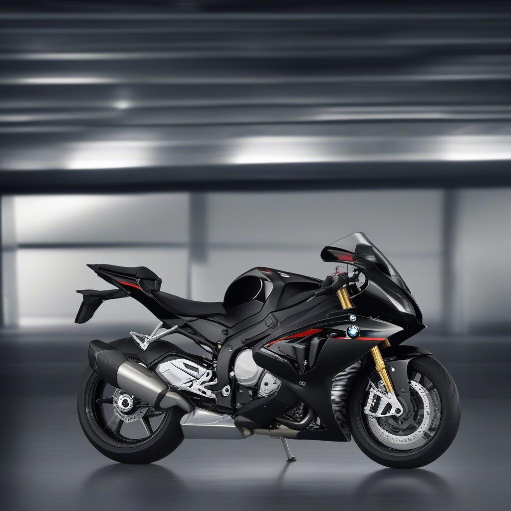 BMW S1000RR Black Thiết Kế Sắc Sảo