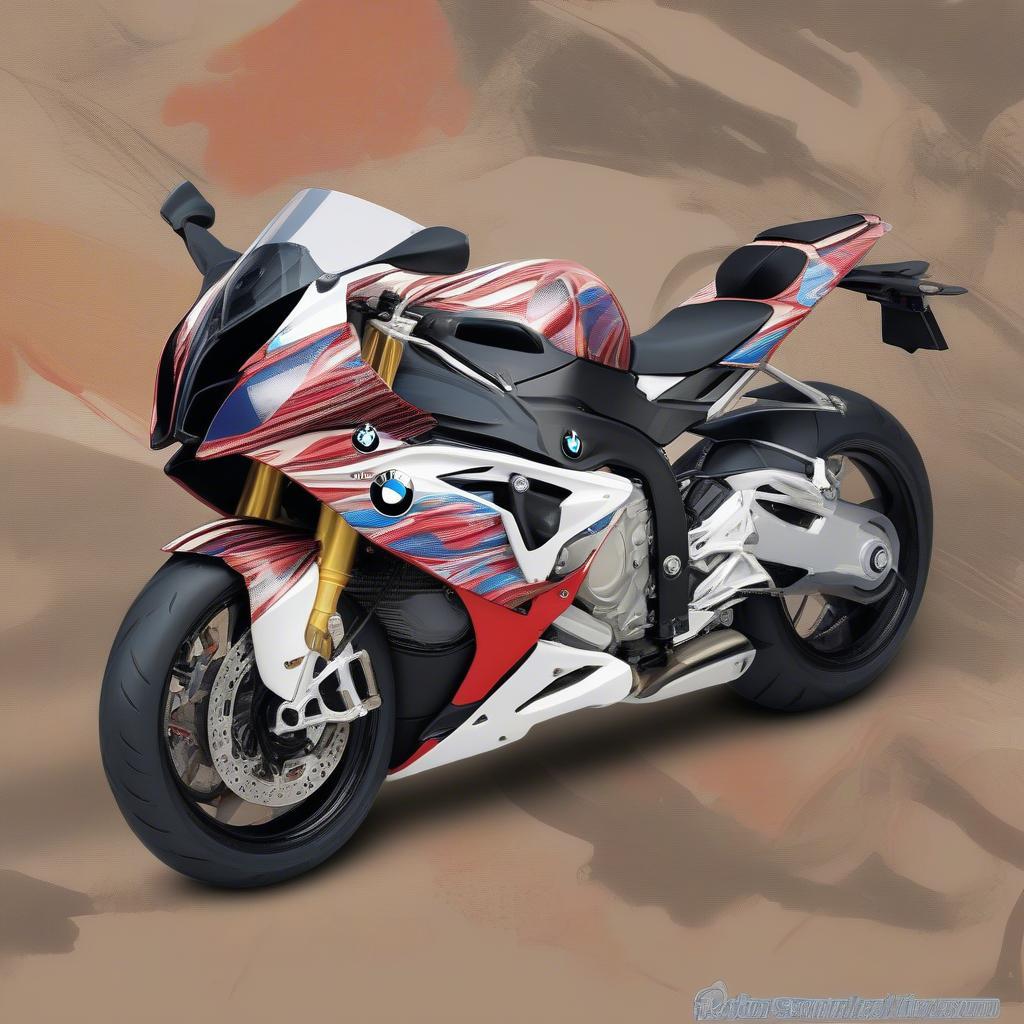 BMW S1000RR cá nhân hóa hình nền