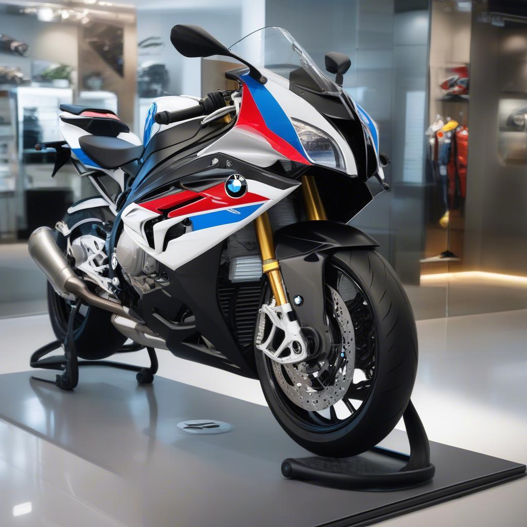 BMW S1000RR chính hãng tại showroom