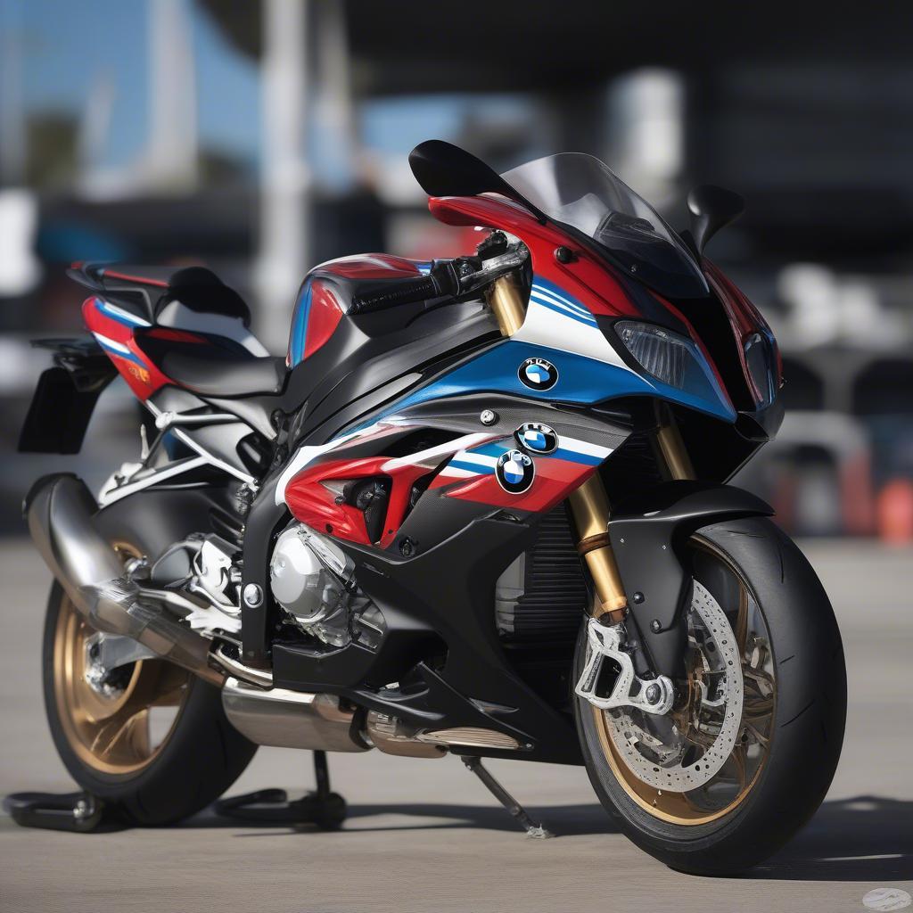 Customized BMW S1000RR Motorcycles on Display in Thailand