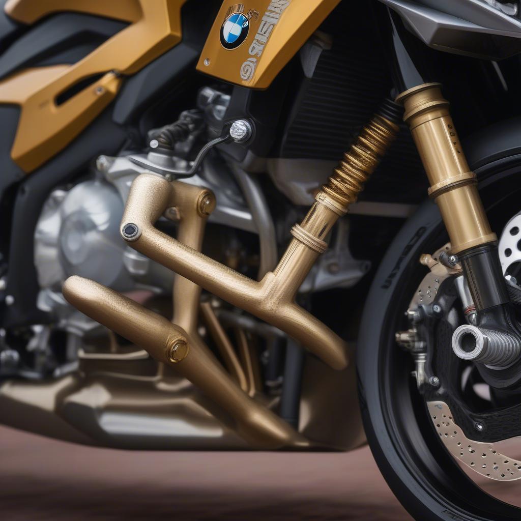 Hệ thống treo Ohlins cao cấp trên BMW S1000RR độ full option