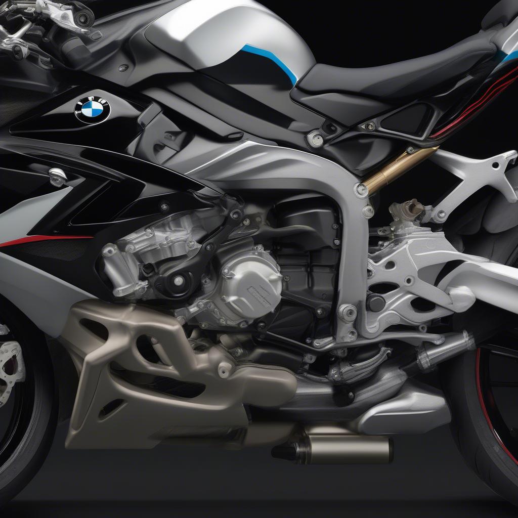 BMW S1000RR Động Cơ Mạnh Mẽ