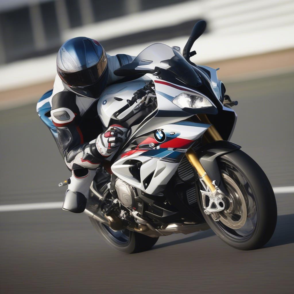 BMW S1000RR trên đường đua