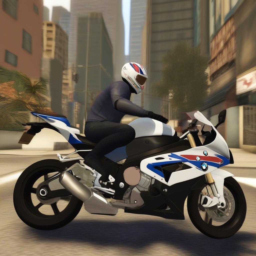 BMW S1000RR GTA SNA: Trải nghiệm gameplay