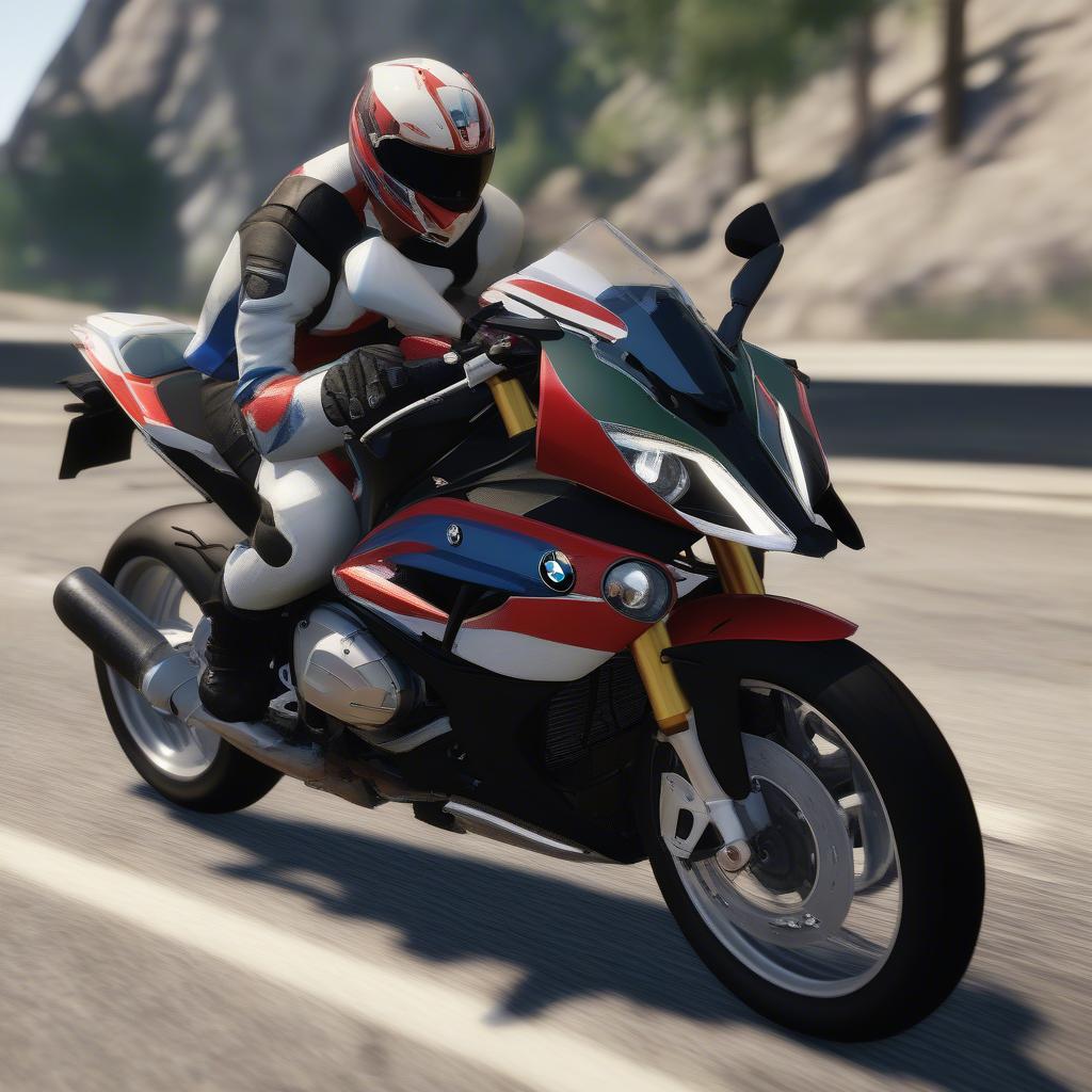 BMW S1000RR GTAALL trong game