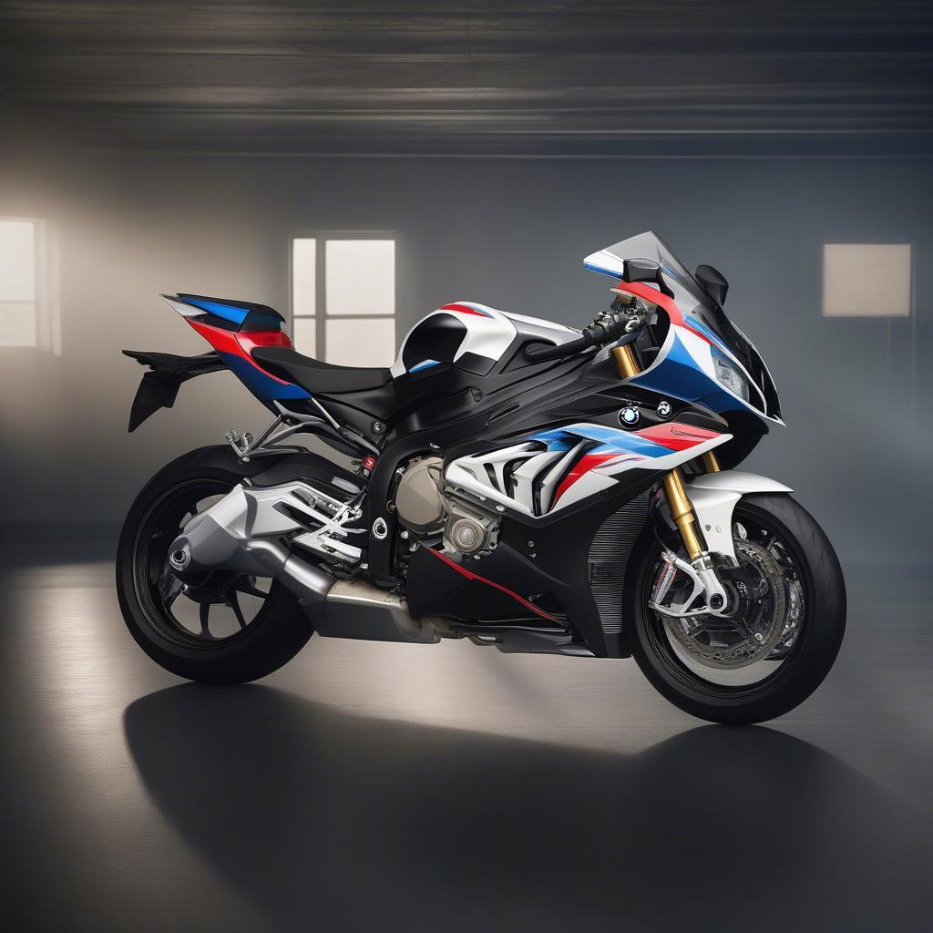 BMW S1000RR M 2020 trong điều kiện ánh sáng hoàn hảo