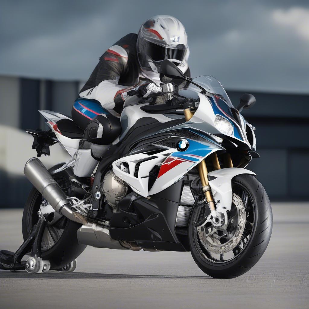 Thiết kế BMW S1000RR Mắt Lé