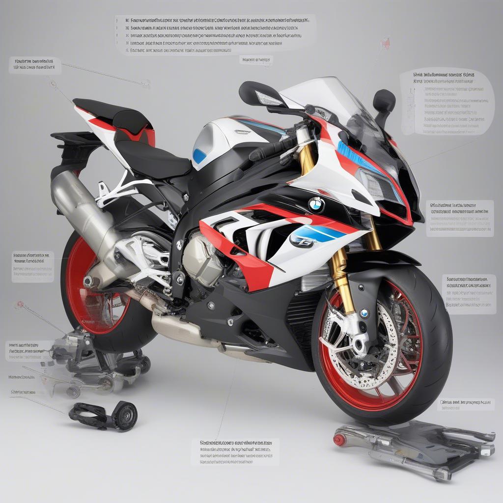 Phân tích khung xe BMW S1000RR