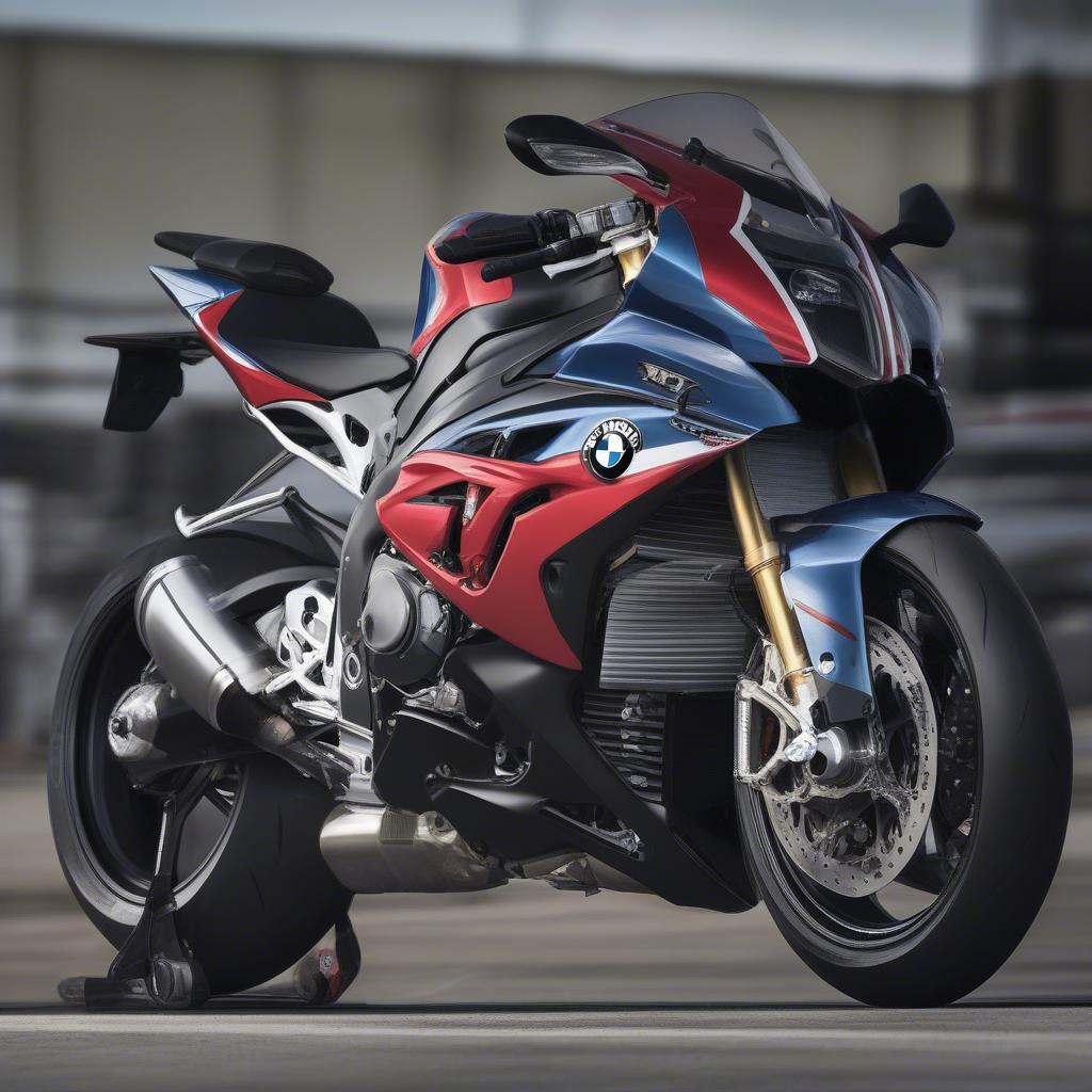 BMW S1000RR pô Akrapovic cải thiện hiệu suất