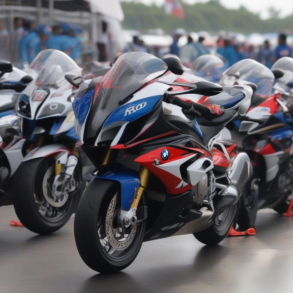 BMW S1000RR tham gia cuộc đua ở Thái Lan