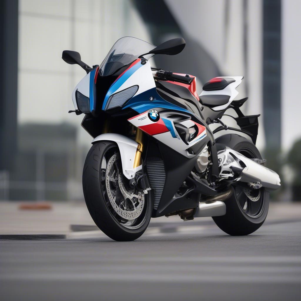 BMW S1000RR Thiết kế khí động học