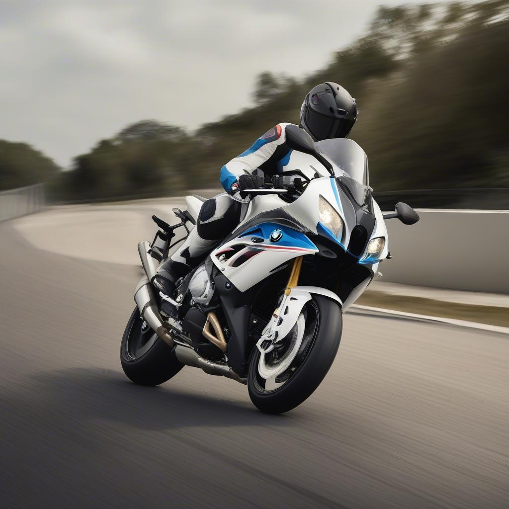 Thiết kế thể thao của BMW S1000RR