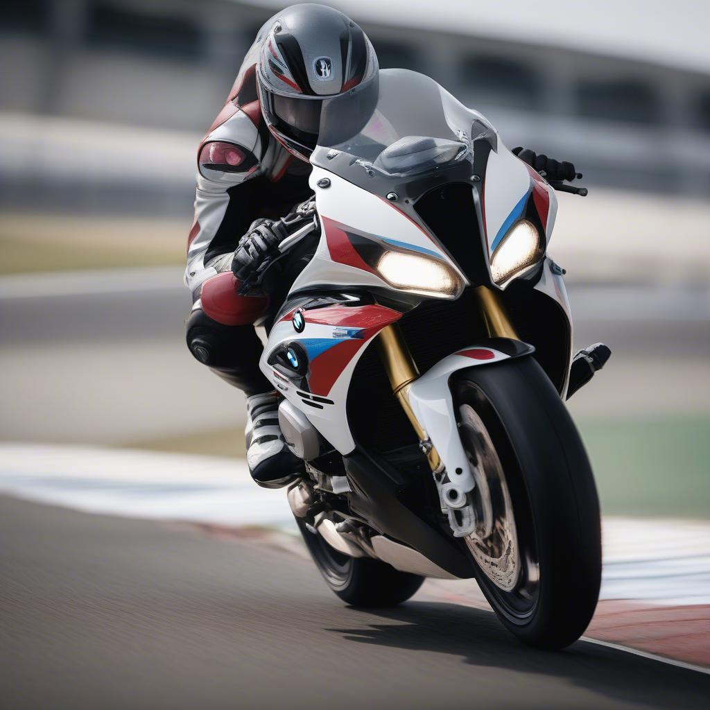 BMW S1000RR trên đường đua