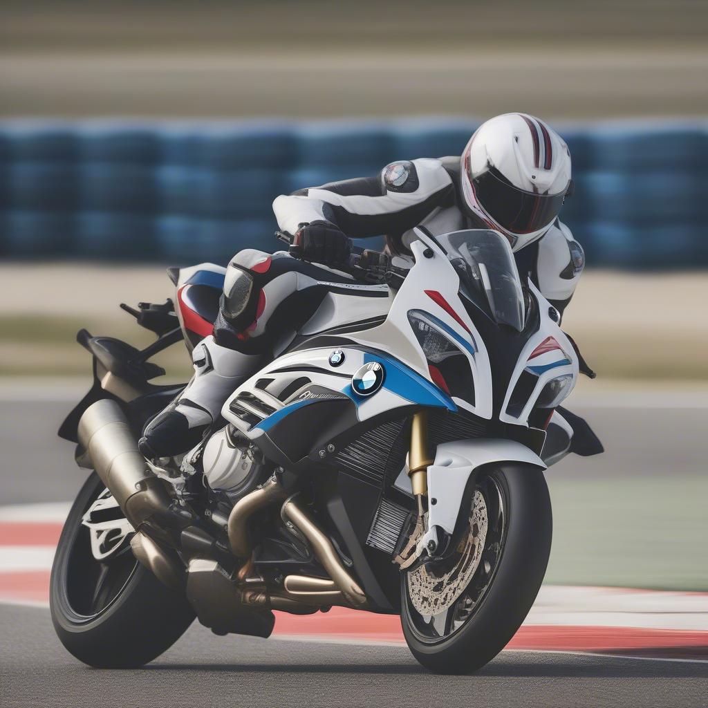 BMW S1000RR trên đường đua