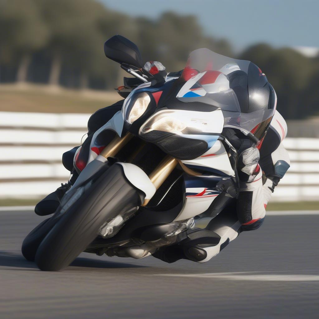 BMW S1000RR trên đường đua