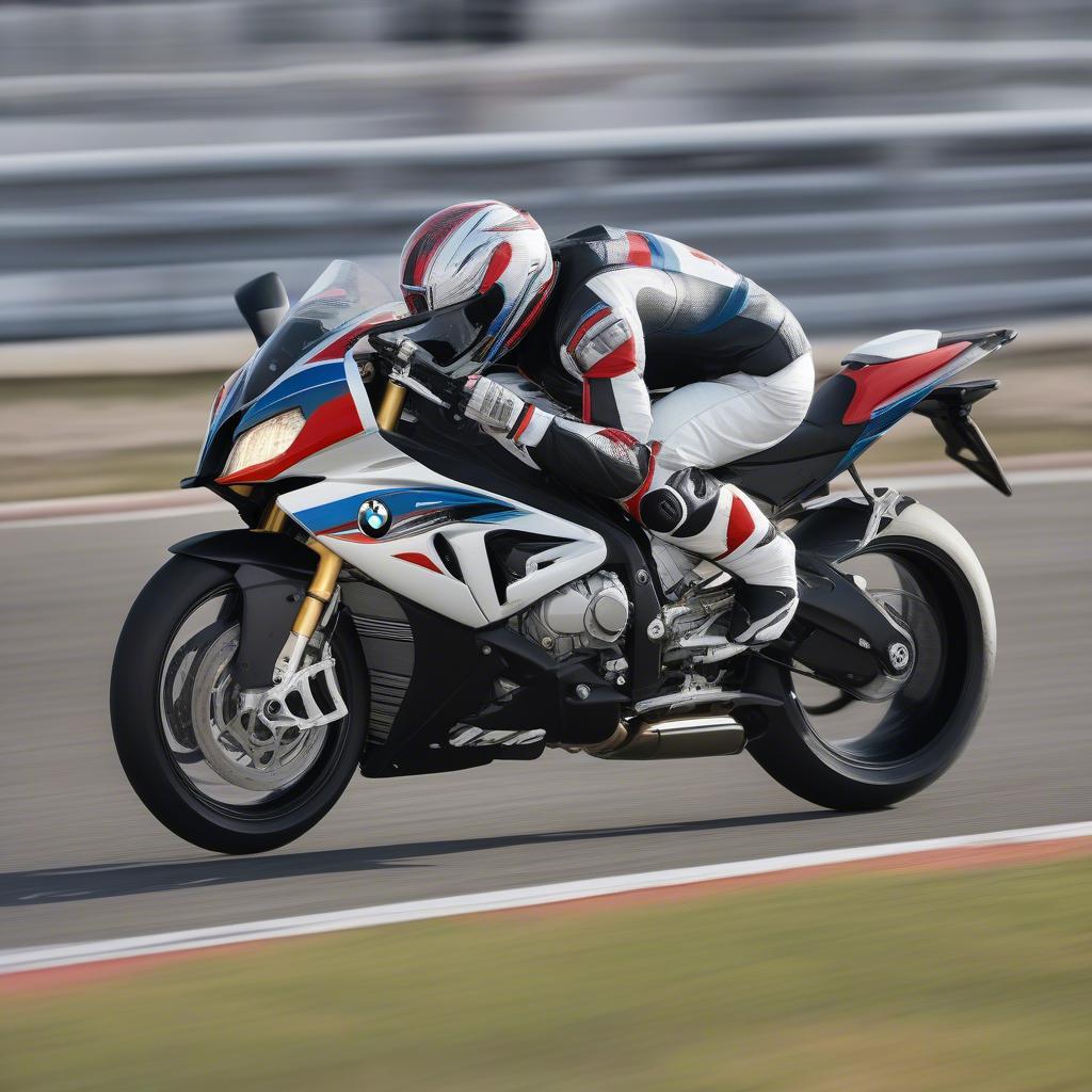 BMW S1000RR trên đường đua