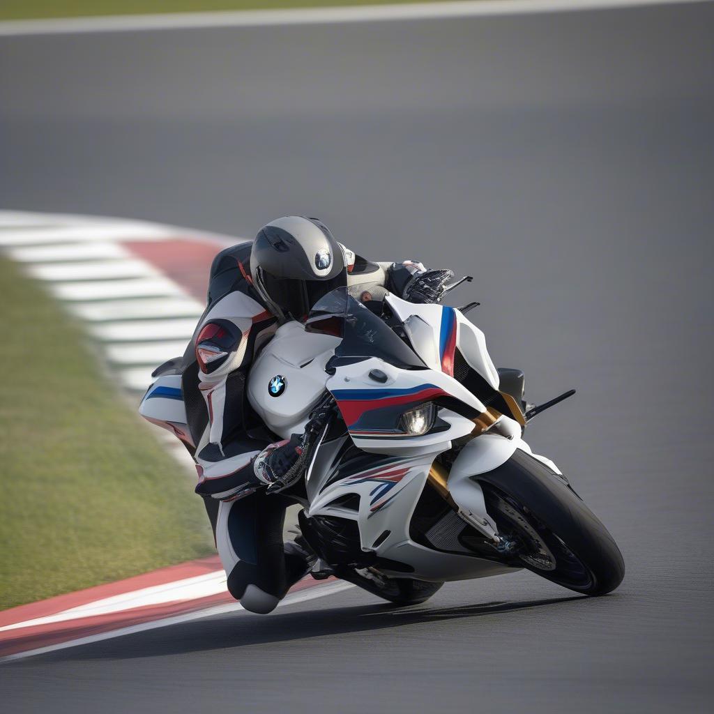 BMW S1000RR Trên Đường Đua