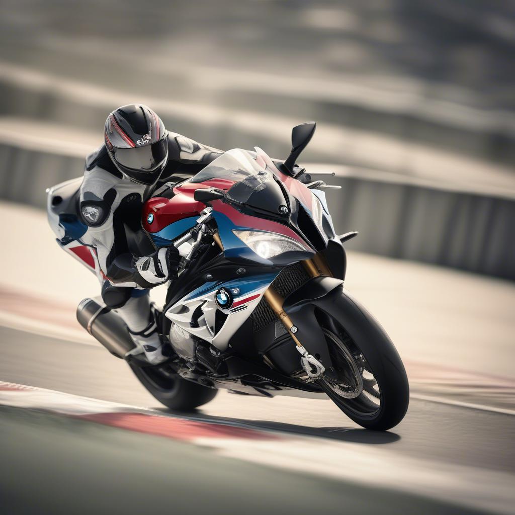 BMW S1000RR trên đường đua