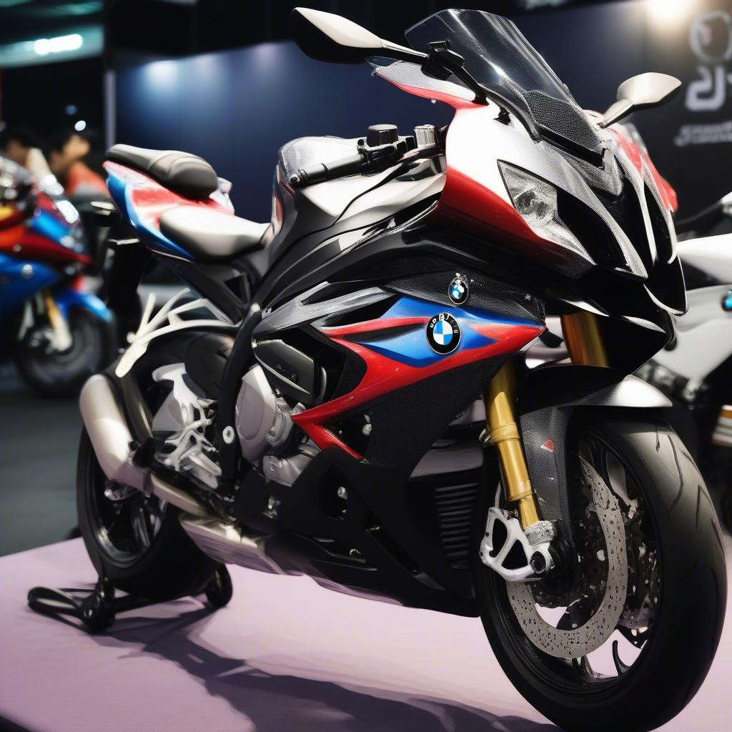 BMW S1000RR tại Triển lãm Mô tô Việt Nam 2017