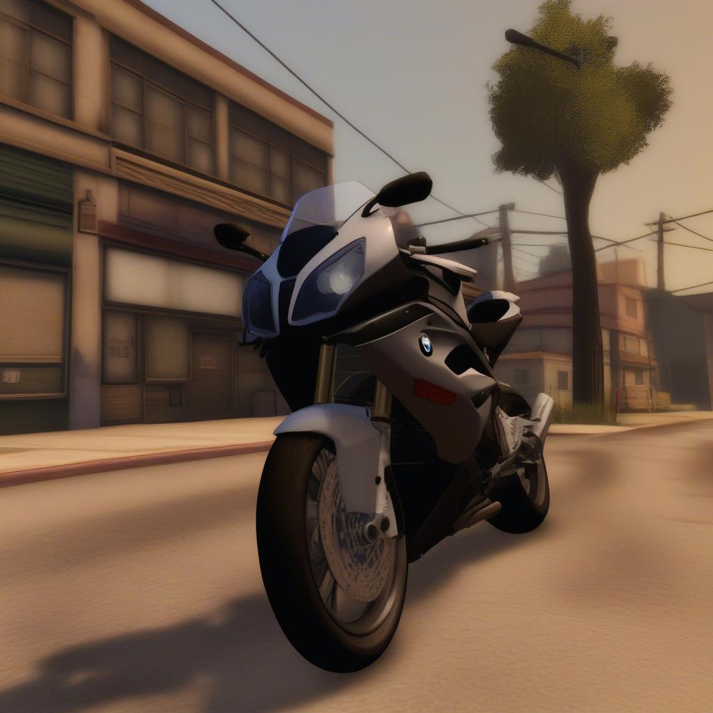 BMW S1000RR trong GTA San Andreas