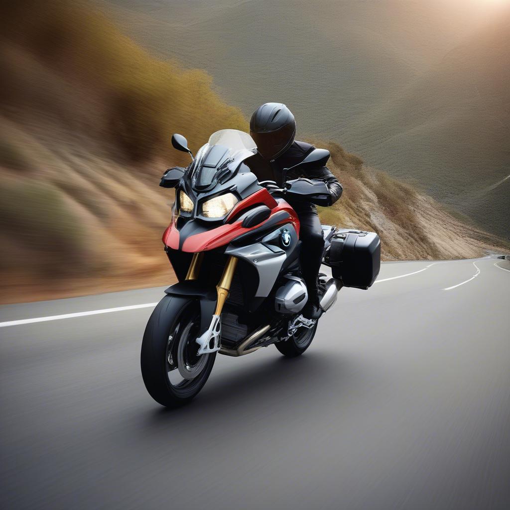 BMW S1000XR mạnh mẽ trên đường trường