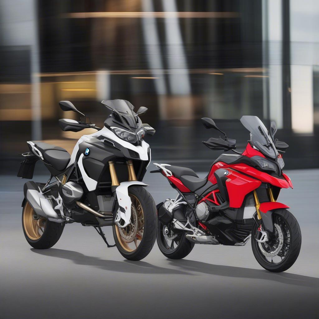 So sánh BMW S1000XR và Ducati Multistrada 950