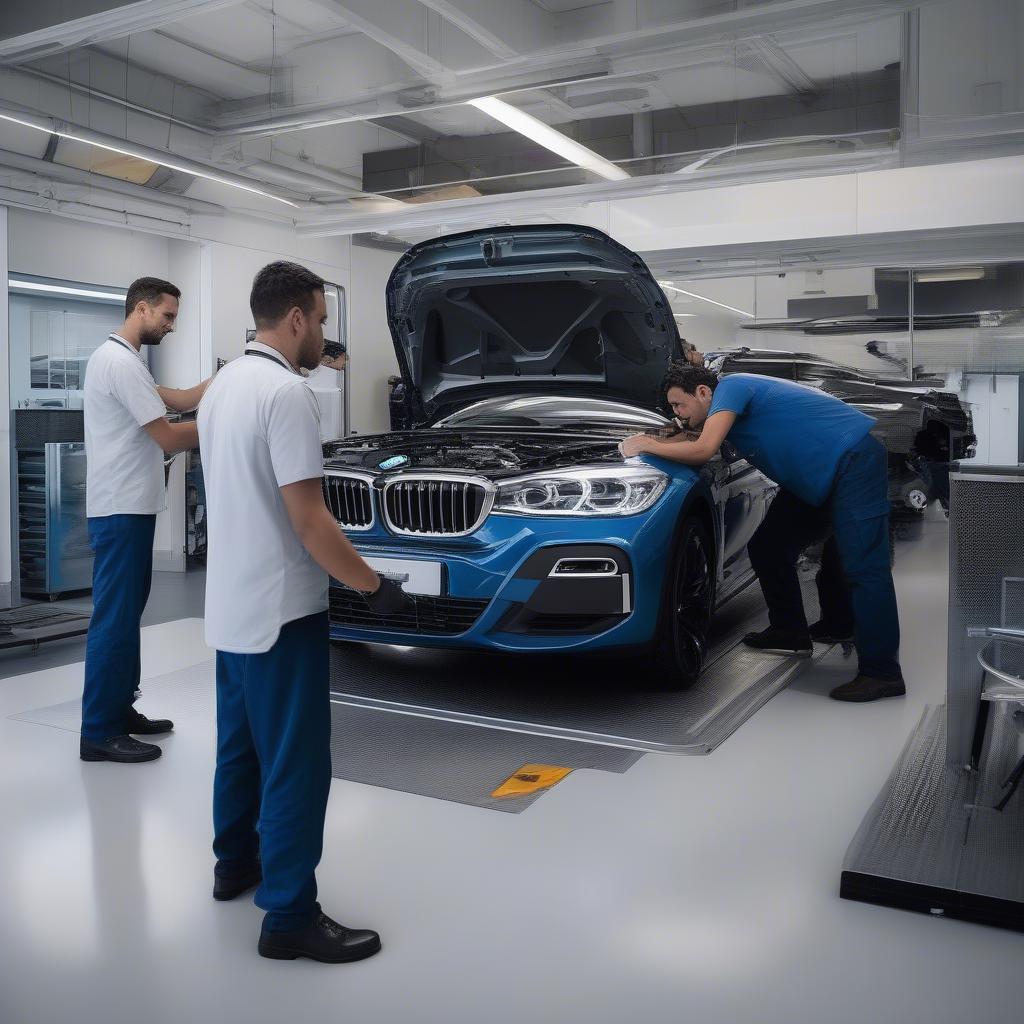 Dịch vụ hậu mãi chuyên nghiệp tại BMW Sao Paulo