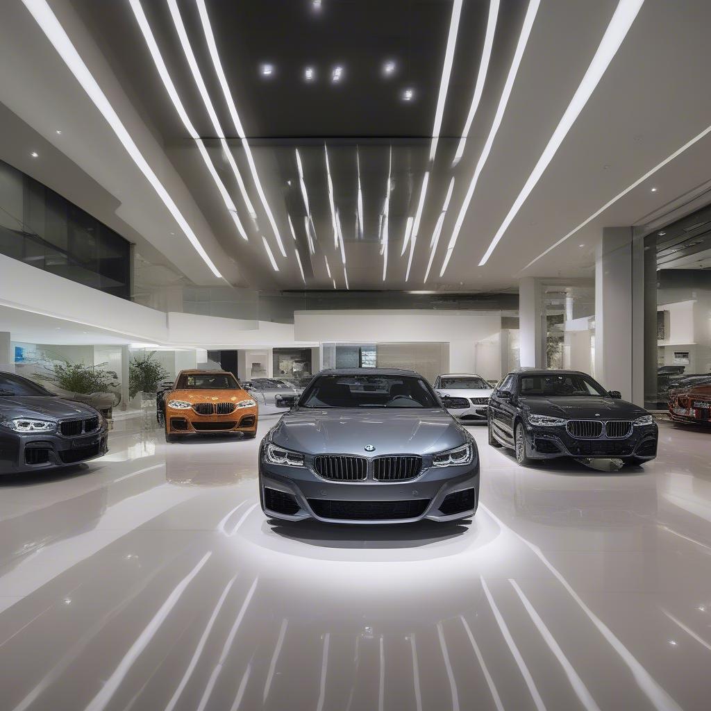 Showroom BMW Sao Paulo sang trọng và hiện đại