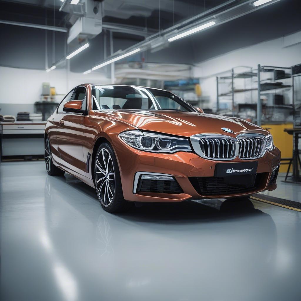 BMW sau khi sửa chữa tại BMW Cầu Giấy