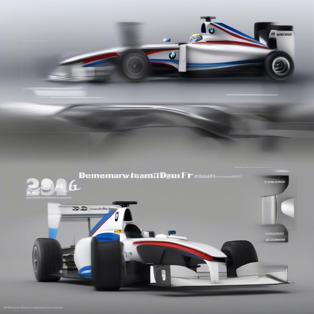 Thiết kế khí động học BMW Sauber F1 2009