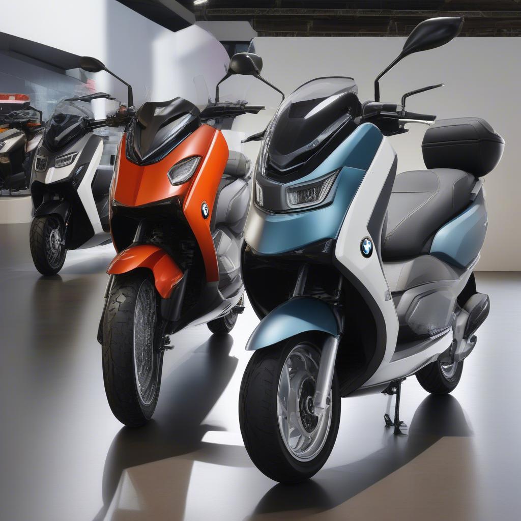 BMW Scooter 400 với màu sắc đa dạng