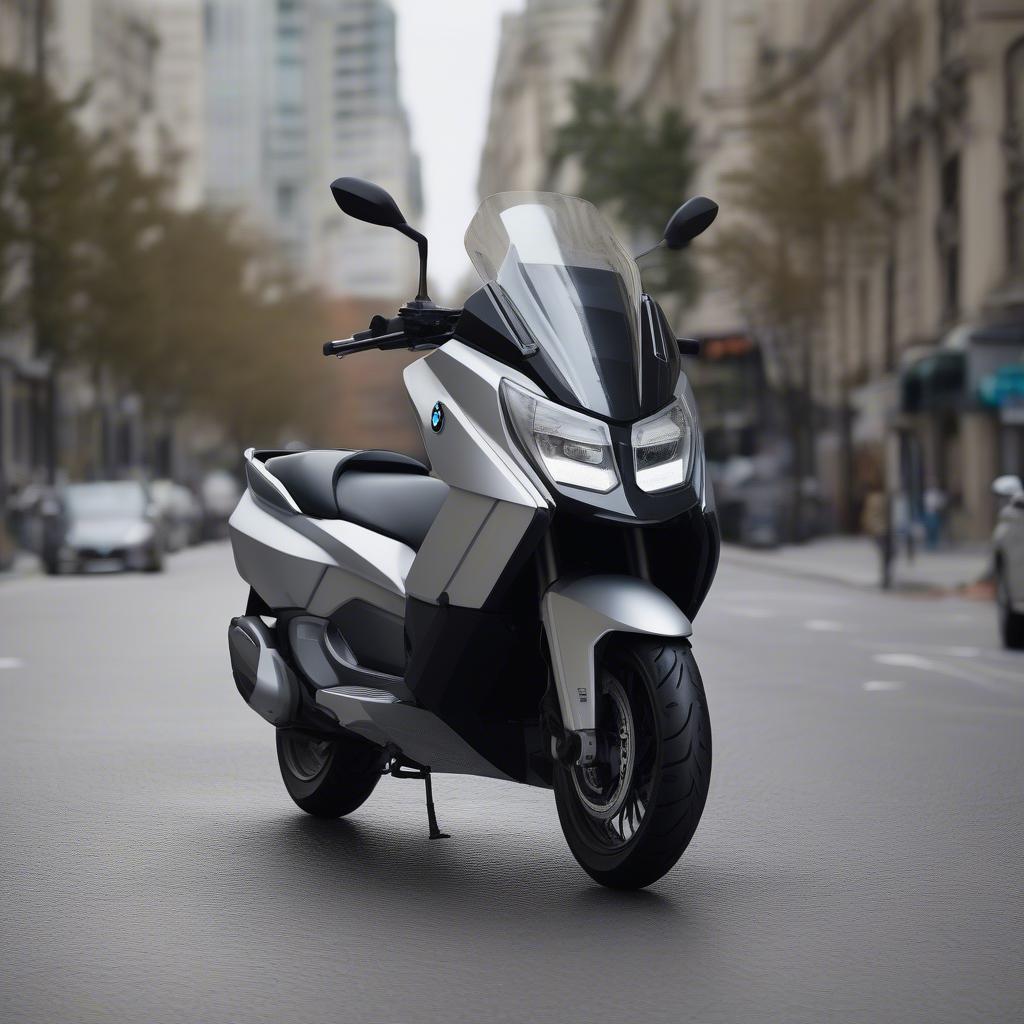 BMW Scooter 650: Thiết kế mạnh mẽ