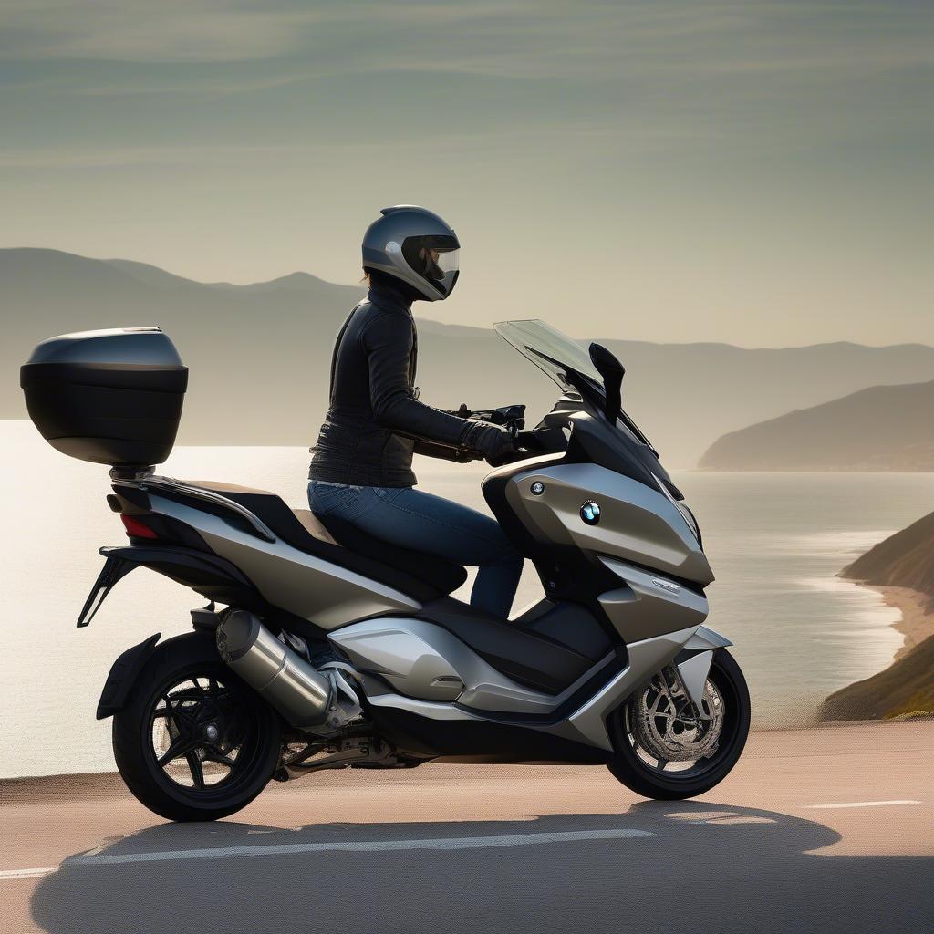 BMW Scooter 650: Trải nghiệm lái xe tuyệt vời