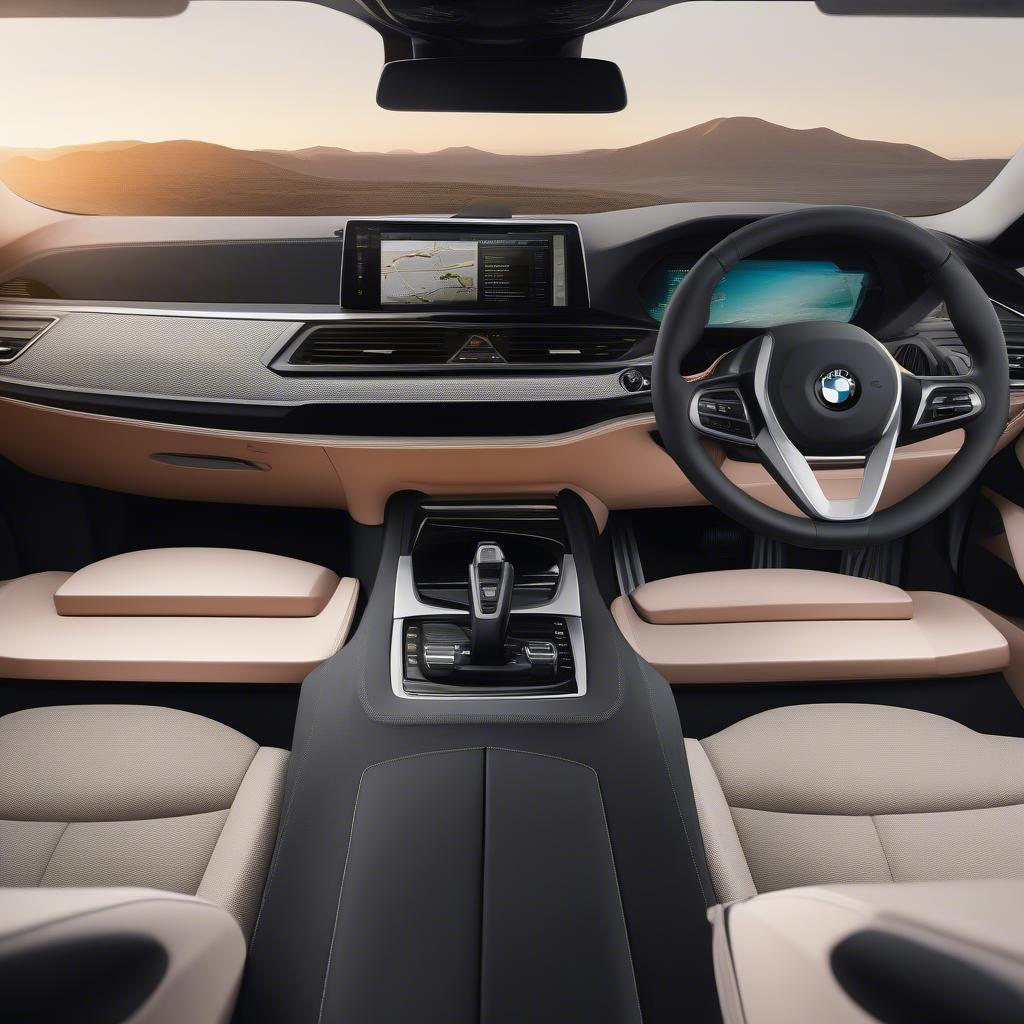 Nội thất BMW Segmento C sang trọng và tiện nghi