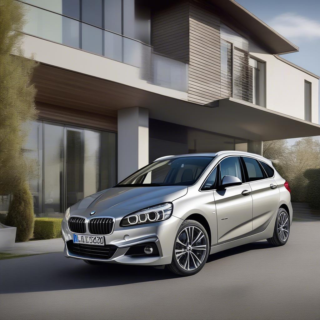 Thiết kế ngoại thất BMW Série 2 Active Tourer