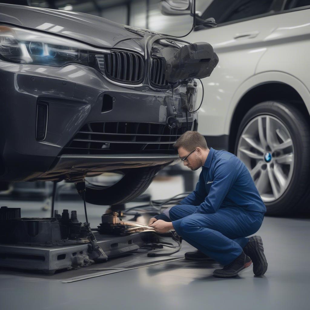 Kiểm tra an toàn hệ thống phanh BMW