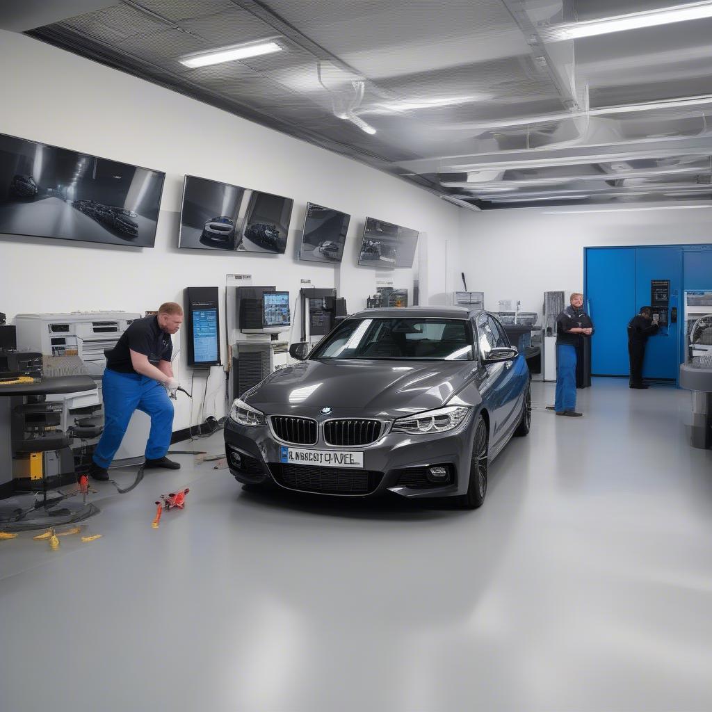 Trung tâm dịch vụ BMW tại Nottingham