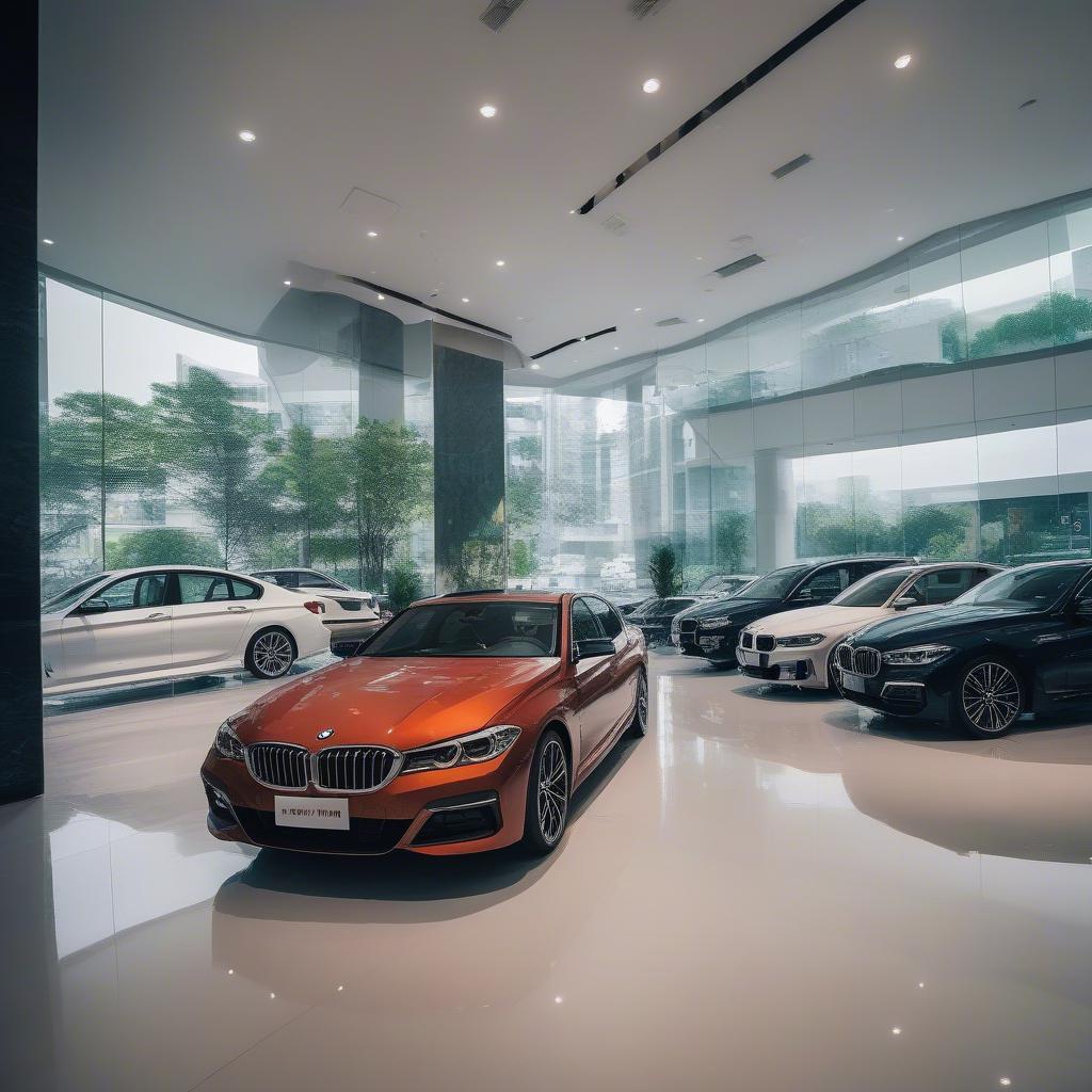 Showroom BMW Sài Gòn lộng lẫy