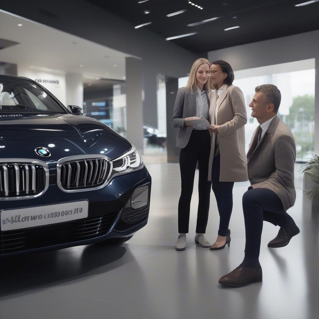 Dịch vụ chuyên nghiệp tại BMW Showroom Sala