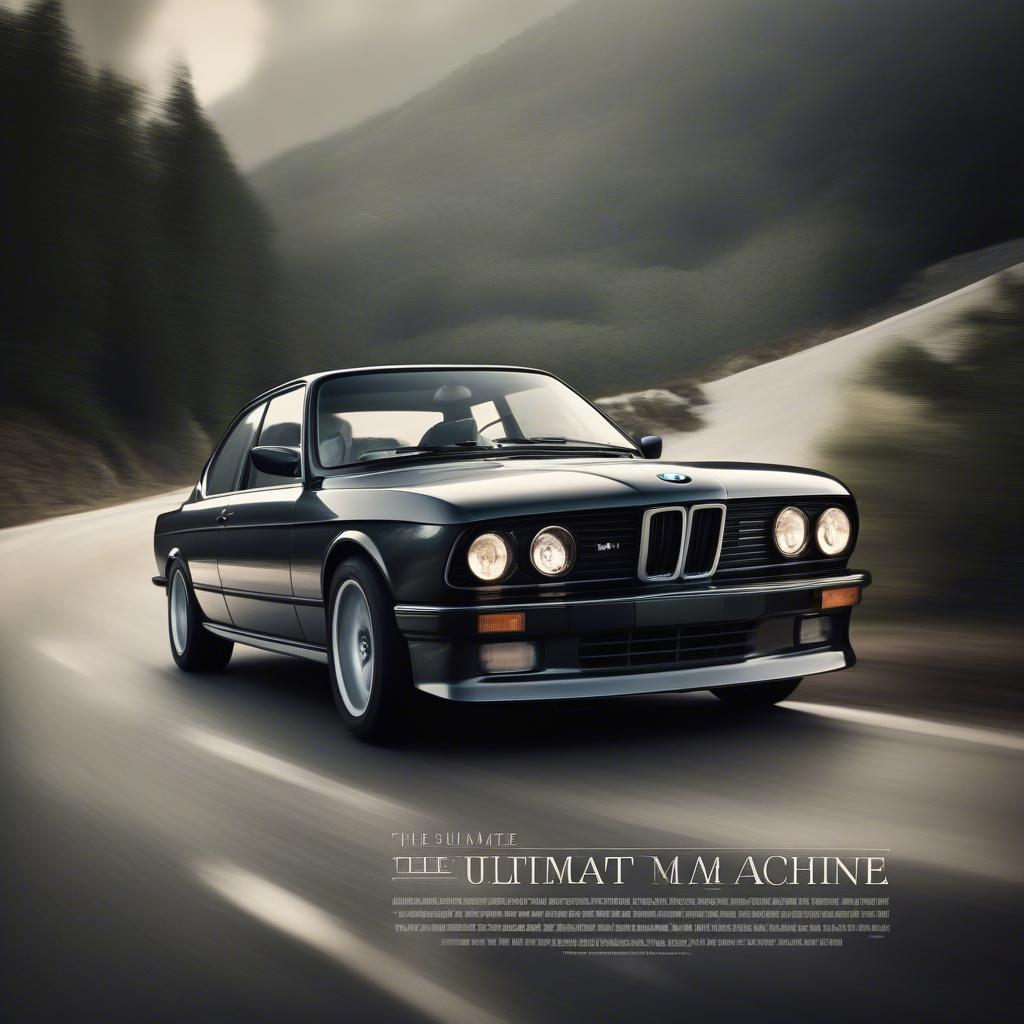 BMW Slogan "The Ultimate Driving Machine"