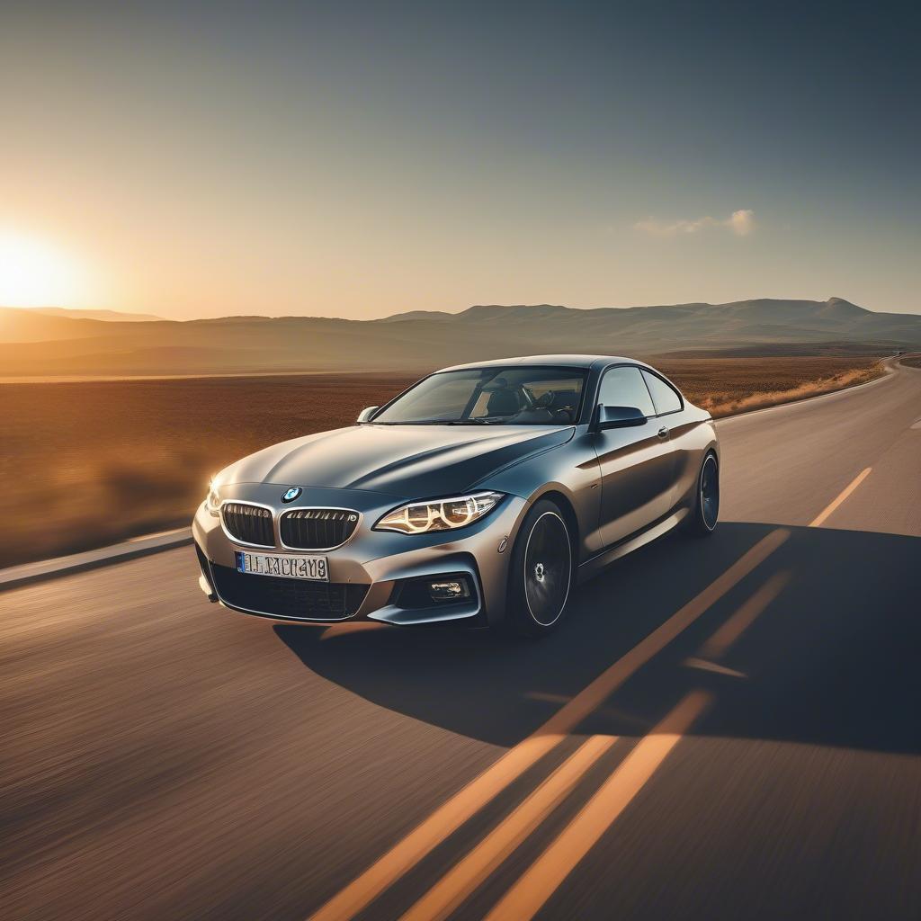 BMW Sunrise lướt trên đường cao tốc