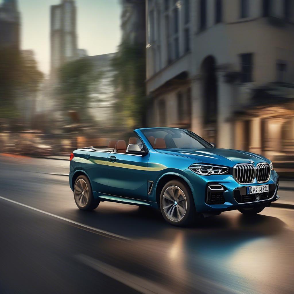 BMW SUV mui trần đô thị