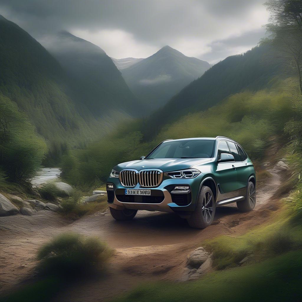 BMW SUV mui trần offroad